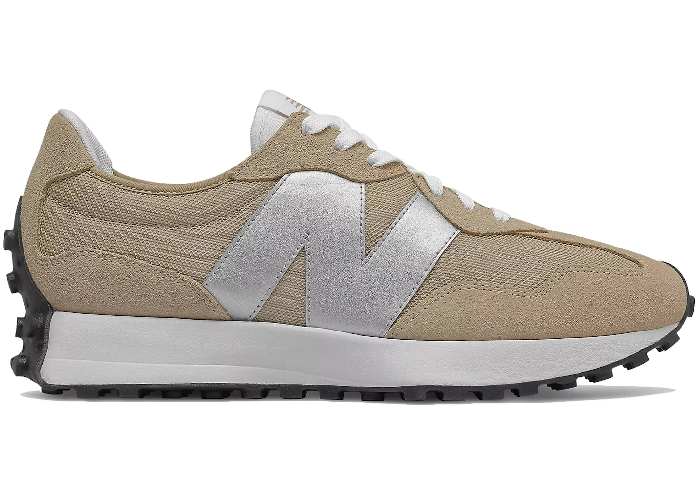 New Balance 327 Tan Silver