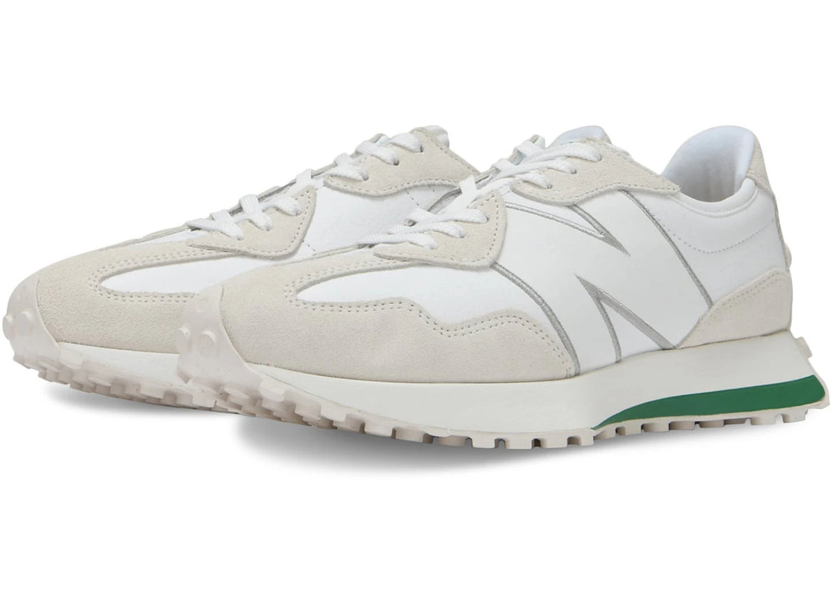 New Balance 327 White Succulent Green