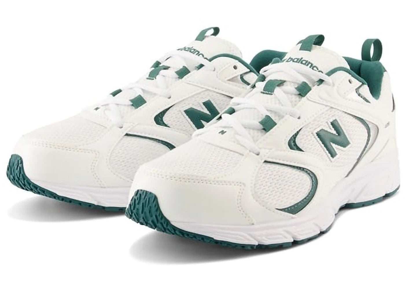 new balance 408 white green