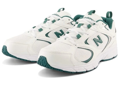 new balance 408 white green