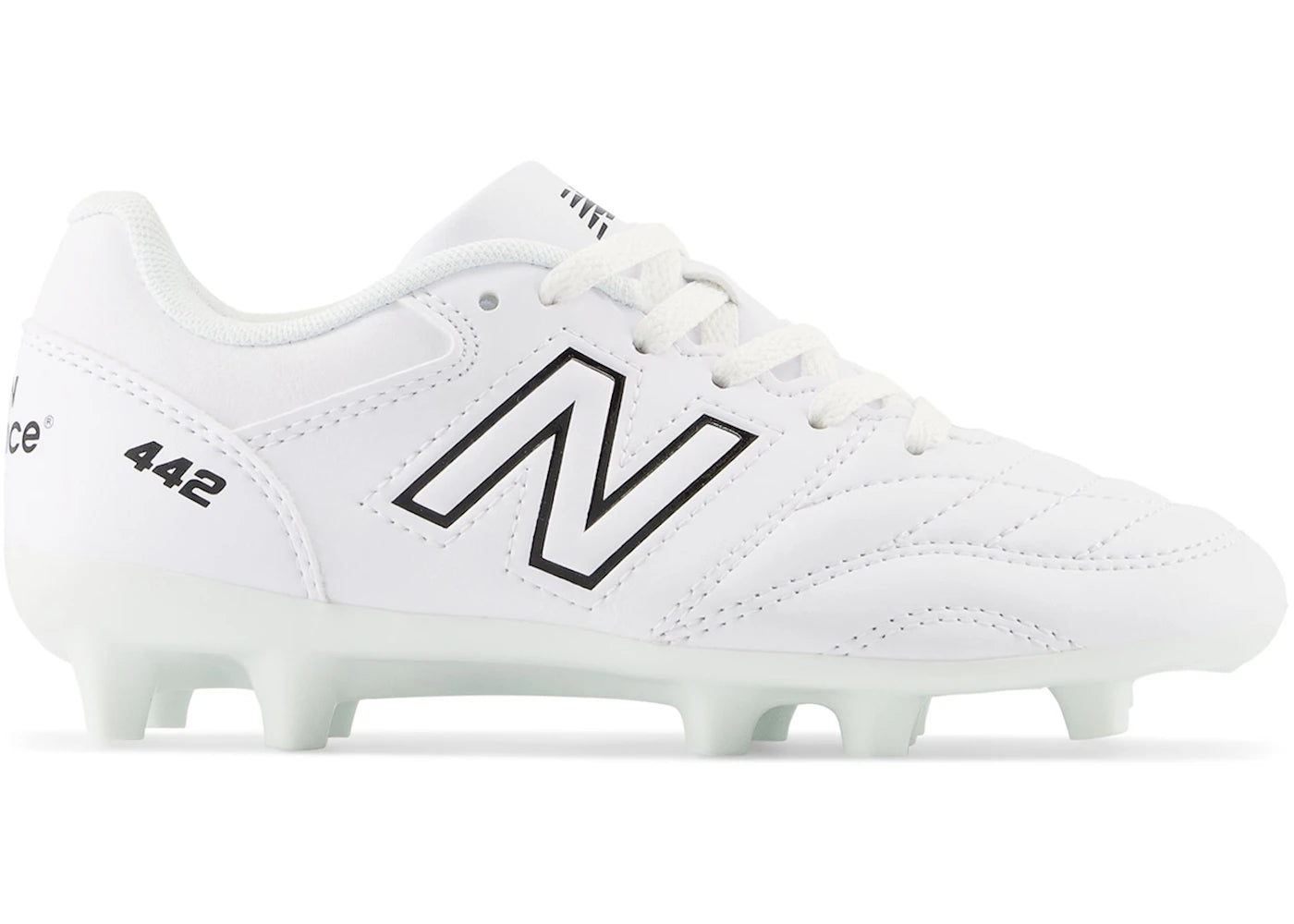 New Balance 442 V2 Academy Fg White Black (Gs/Ps)
