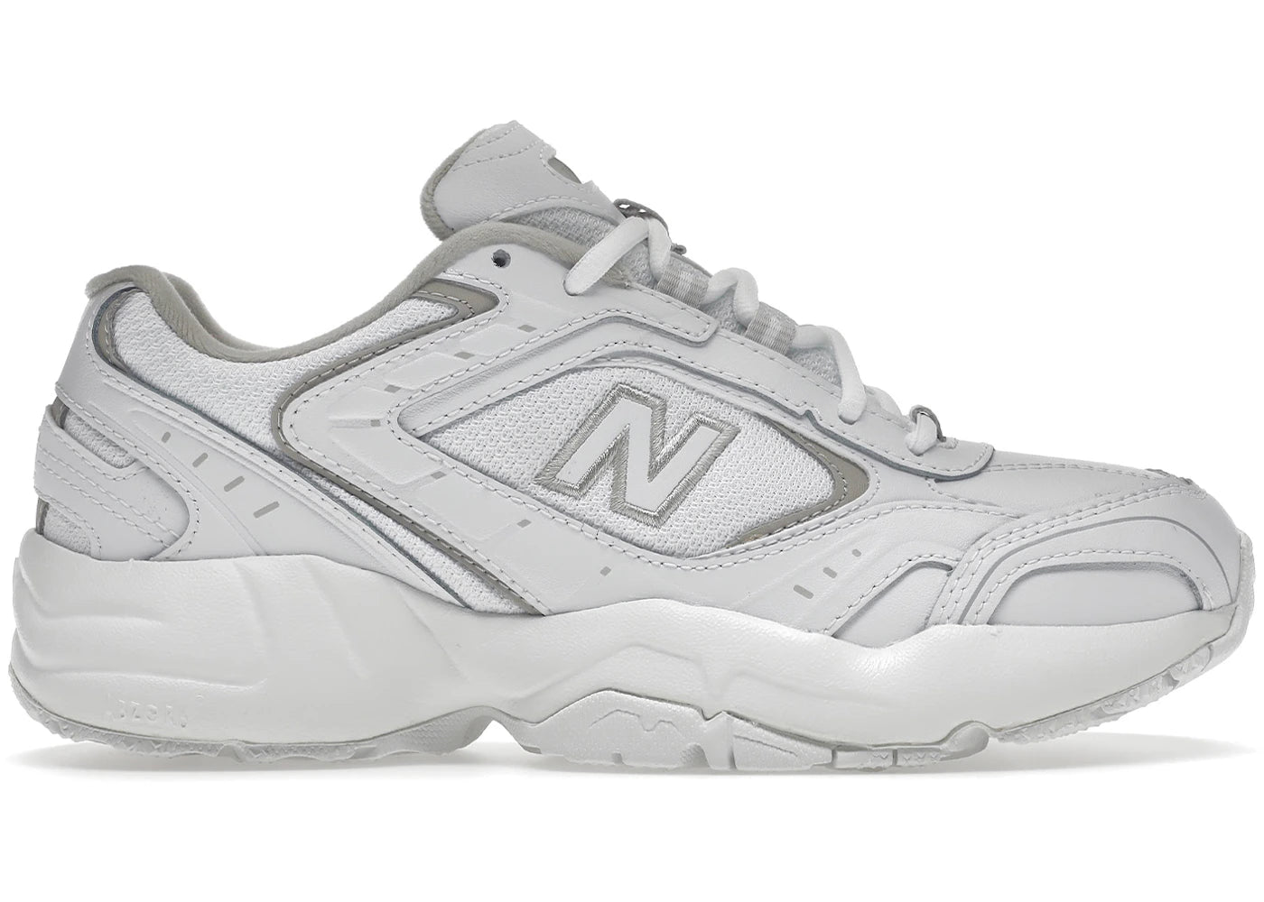 new balance 452 white light cliff grey (women's)
