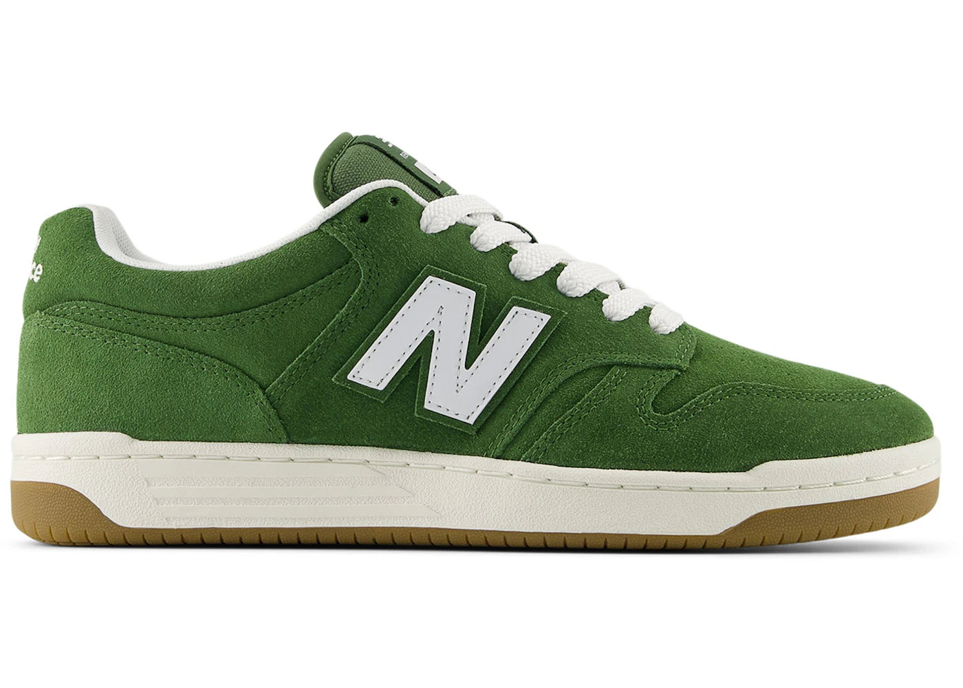 New Balance 480 Dark Olive White