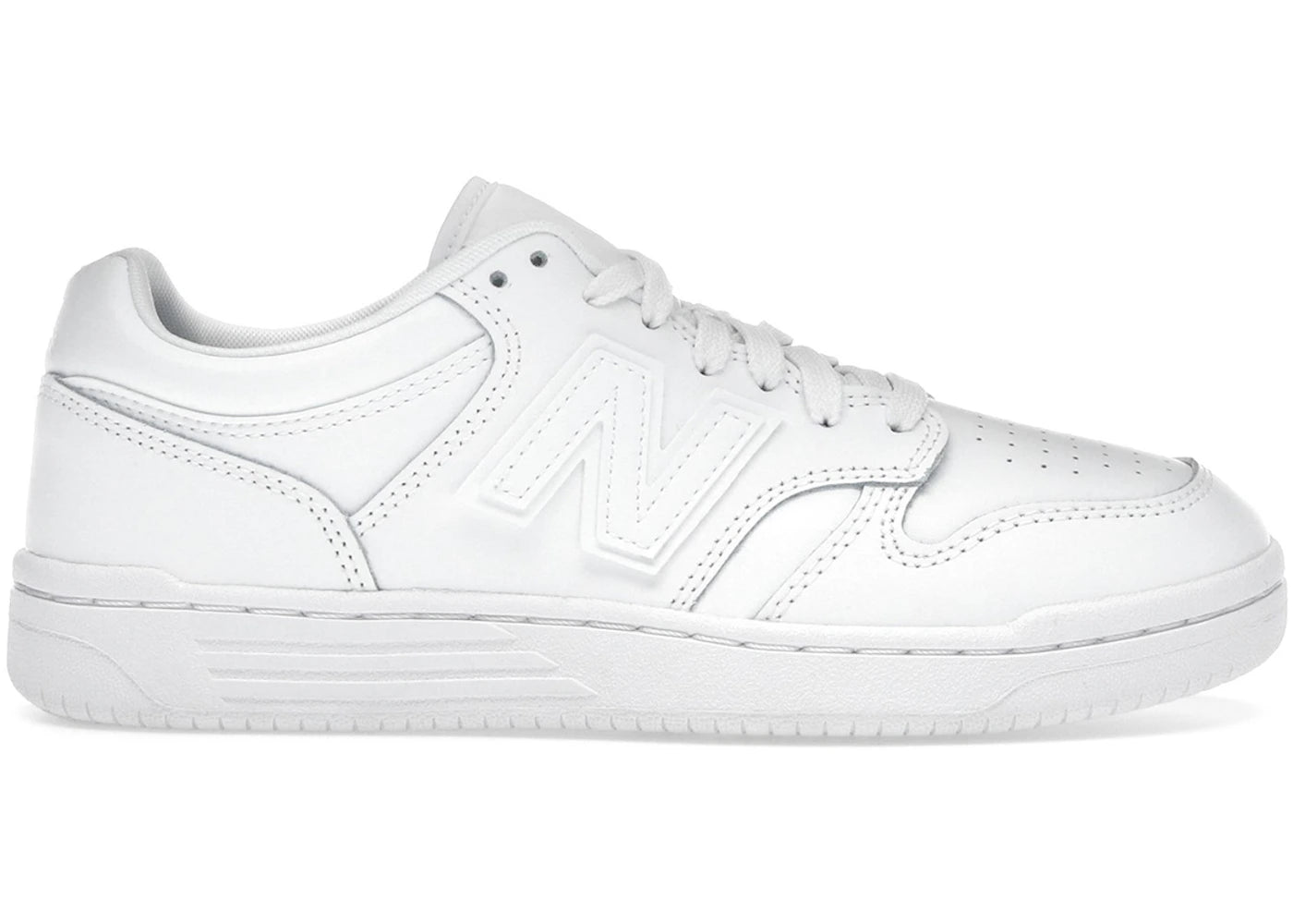 New Balance 480 Triple White (Gs)