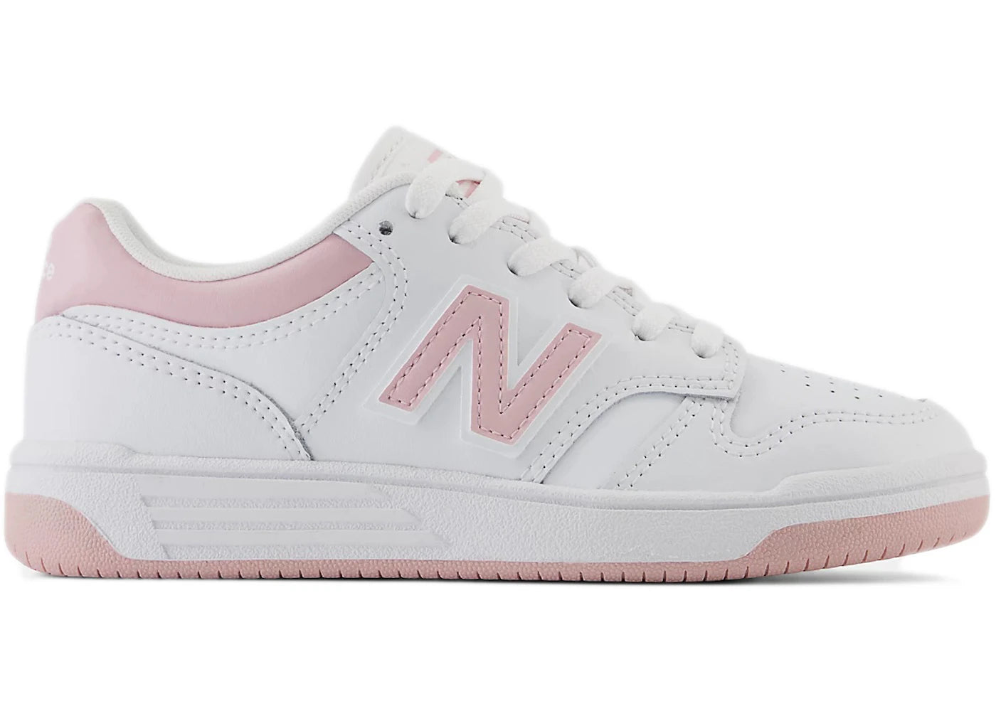 New Balance 480 White Orb Pink (Ps)