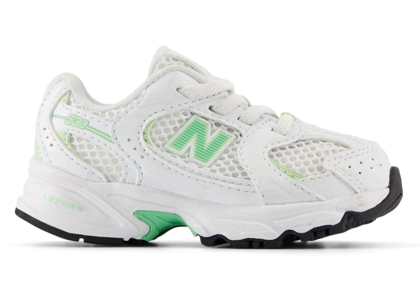 New Balance 530 Bungee Lace White Melon Water (Td)