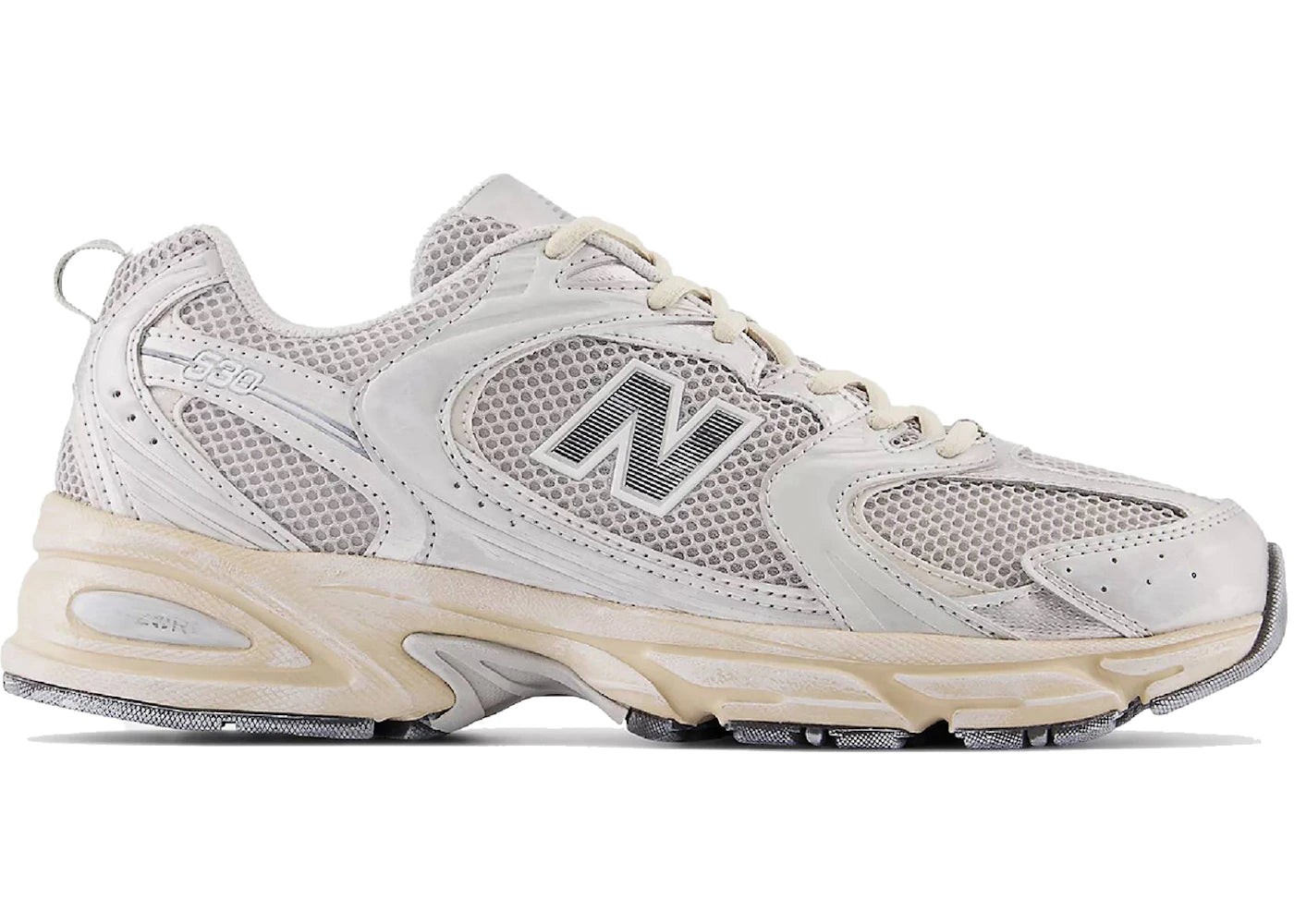 New Balance 530 Vintage Silver Metallic Moonbeam