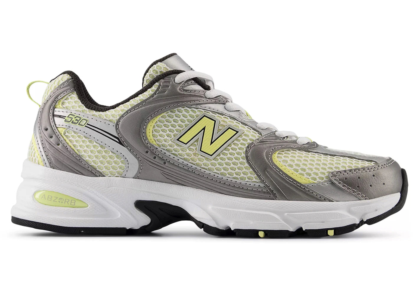 New Balance 530 Silver Metallic Parchment