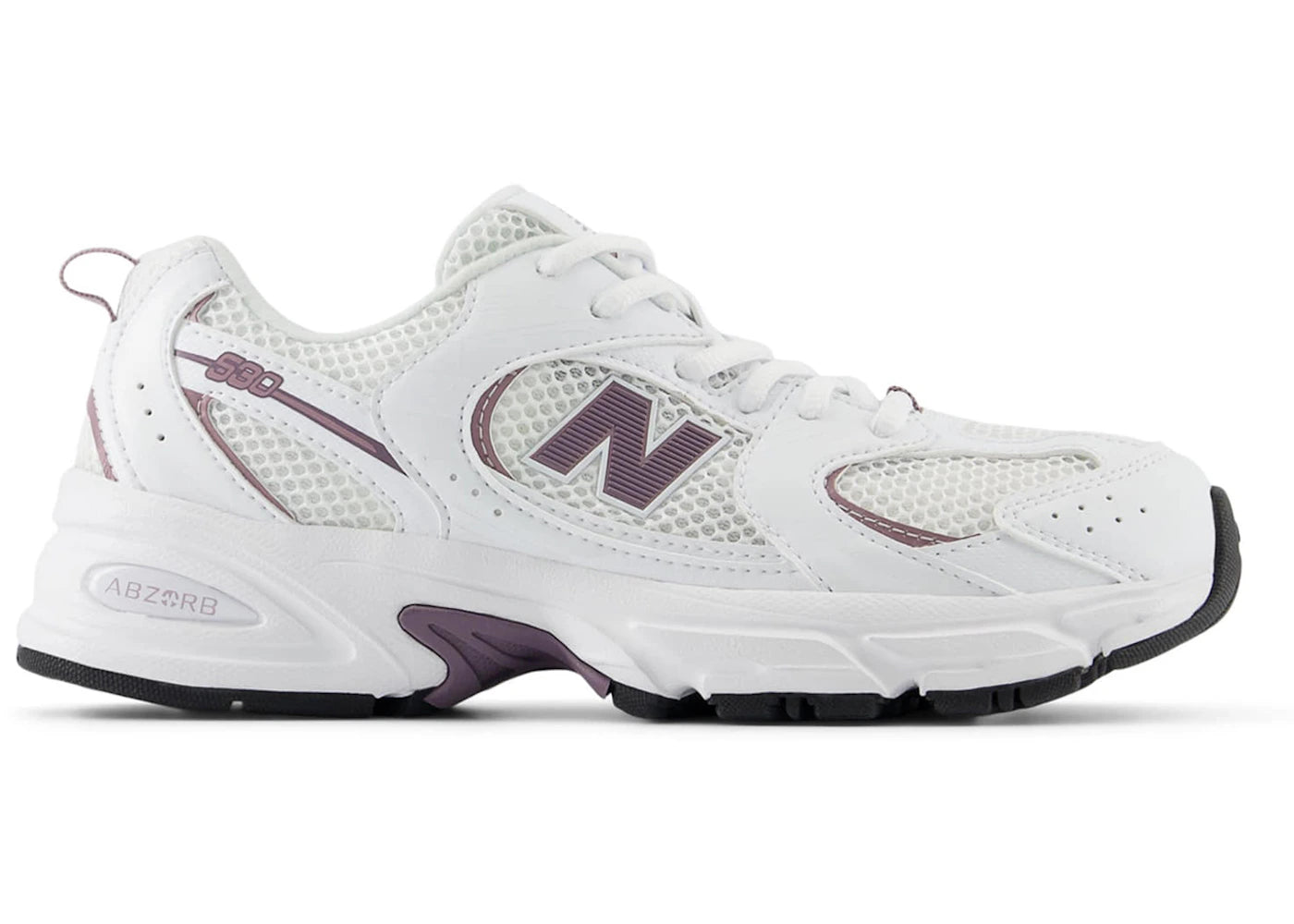 New Balance 530 White Dark Ice Wine (Gs)