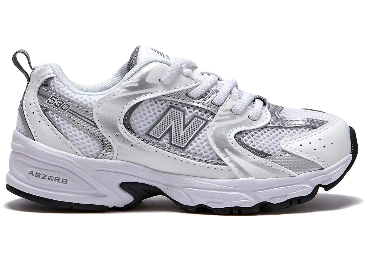 New Balance 530 White Silver (Ps)
