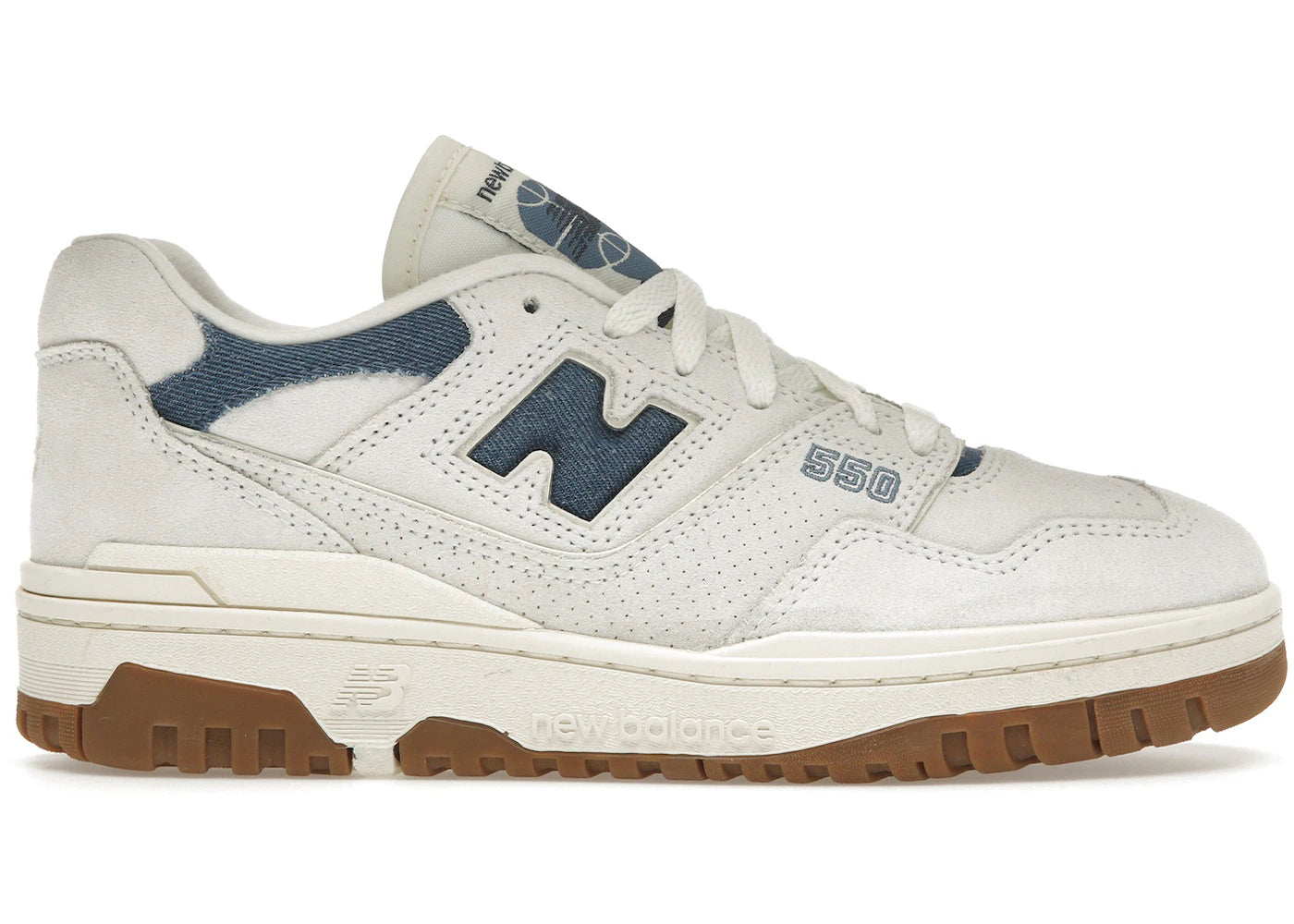 new balance 550 denim pack reflection (women's)