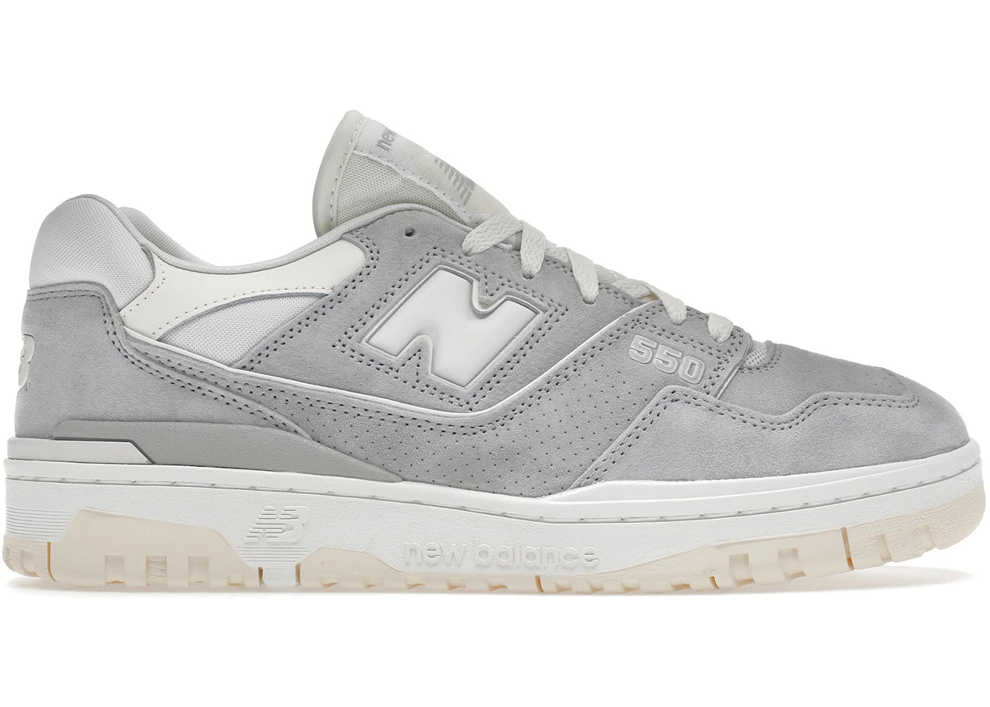 new balance 550 grey suede