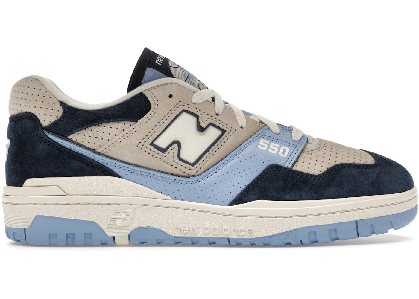 New Balance 550 Navy Electric Sky