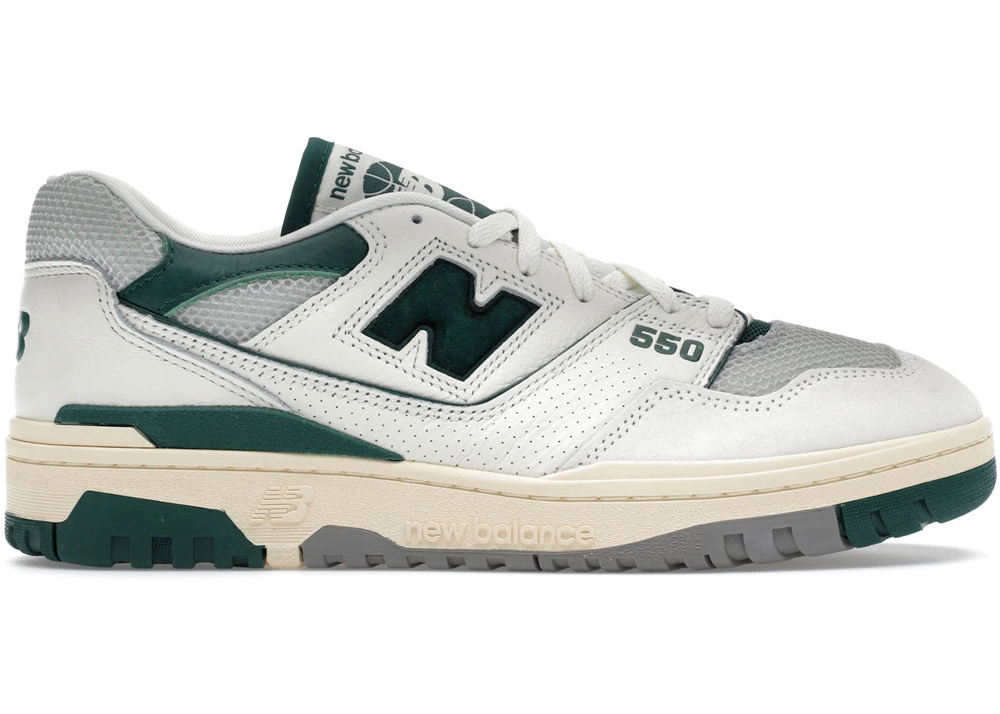 new balance 550 sea salt pack marsh green