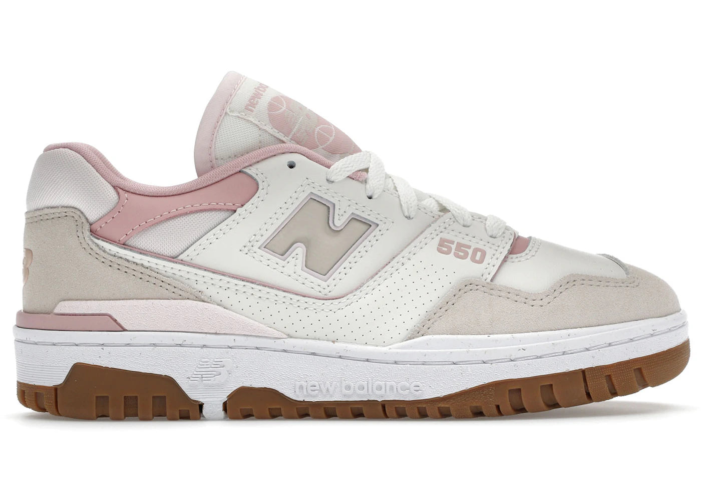 New Balance 550 Sea Salt Pink Granite (Women'S)