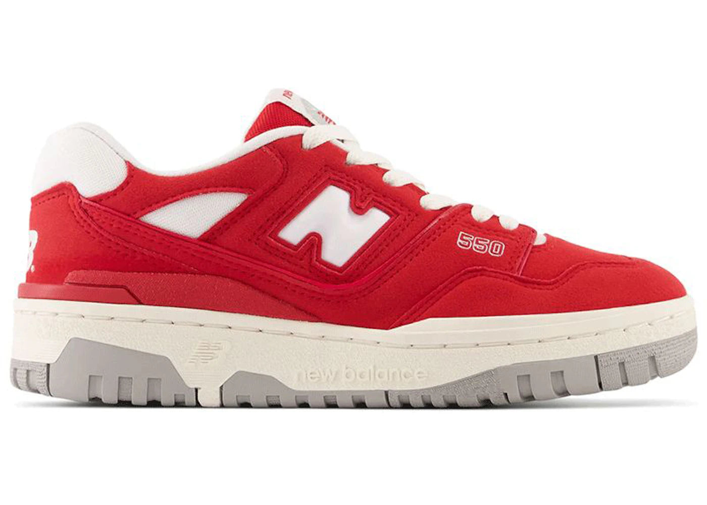 New Balance 550 Team Red Suede (Gs)