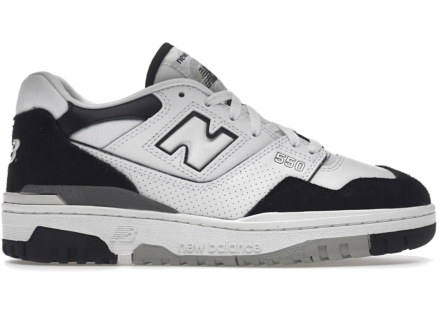 New Balance 550 White Black Rain Cloud