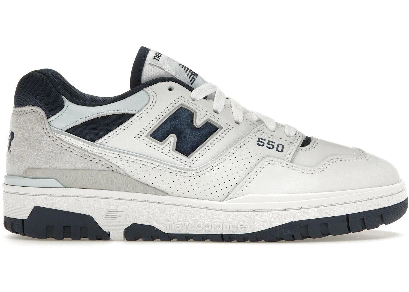 New Balance 550 White Nb Navy