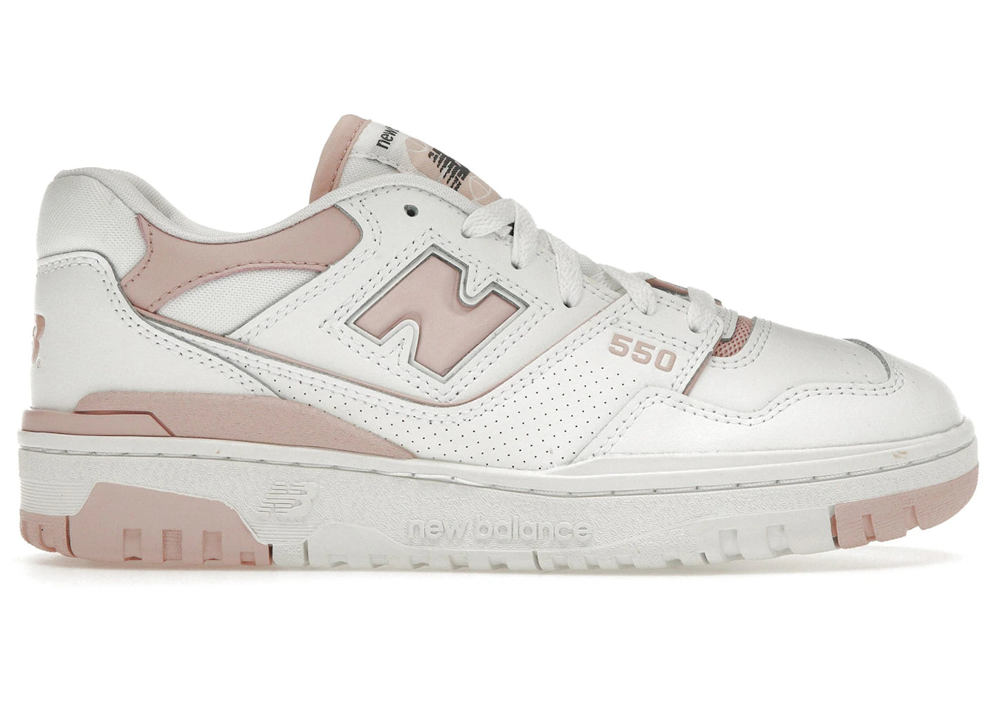 new balance 550 white pink sand (women's)