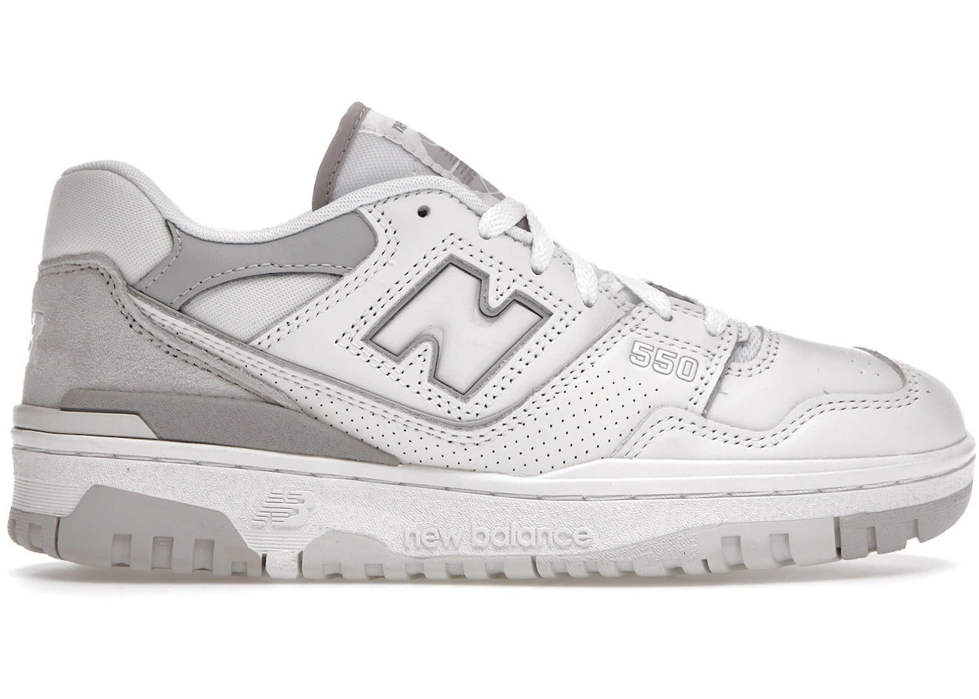New Balance 550 White Rain Cloud Womens