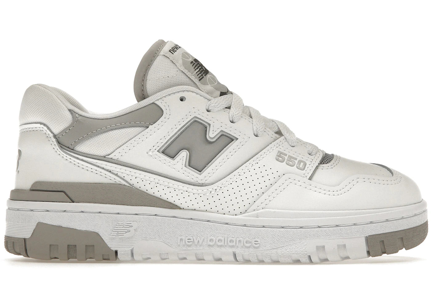 new balance 550 white rain cloud (women's)