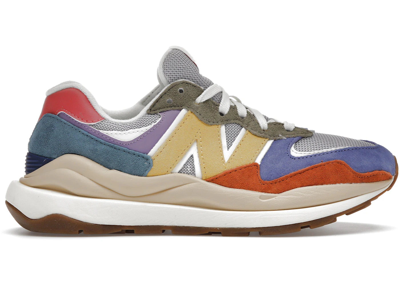 New Balance 57/40 Grey Blue Silver Purple (Women'S)