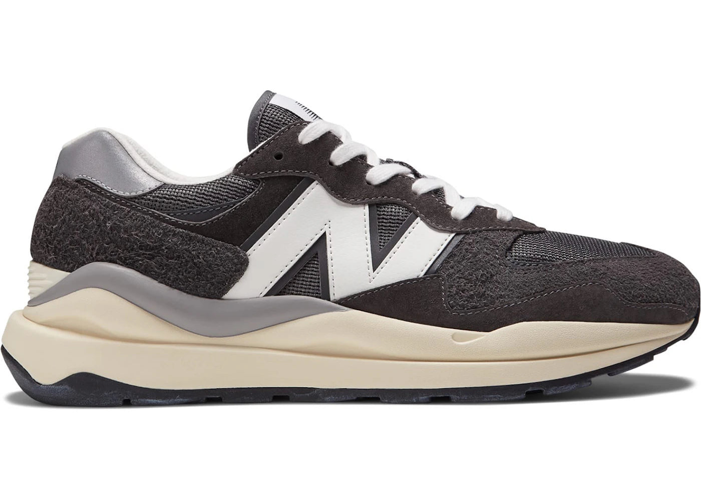 new balance 57/40 vintage dark grey white