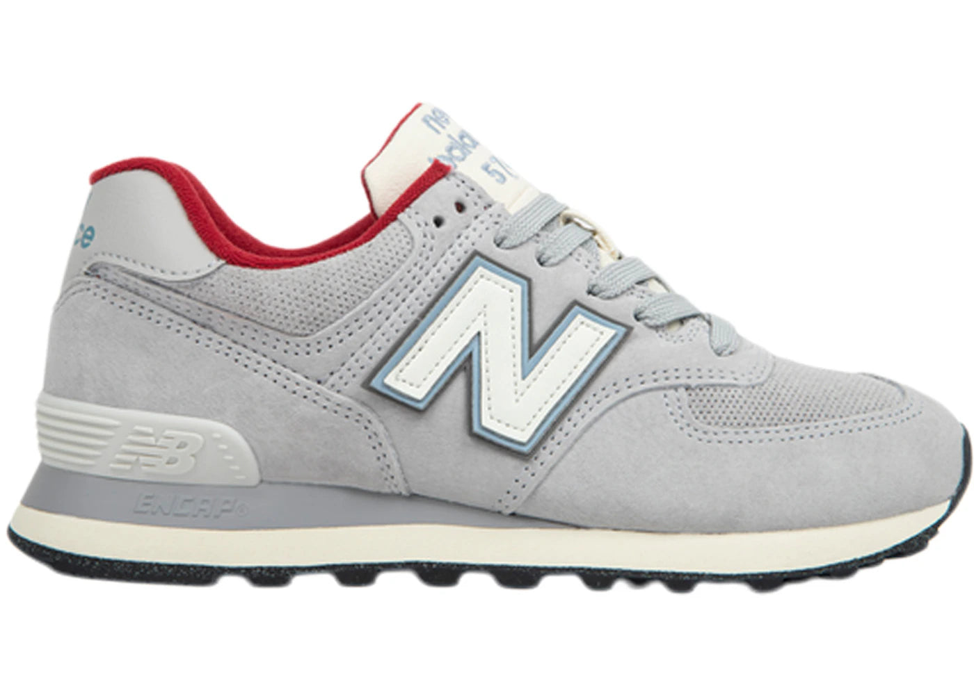 New Balance 574 Blue Varsity Red (Women'S)