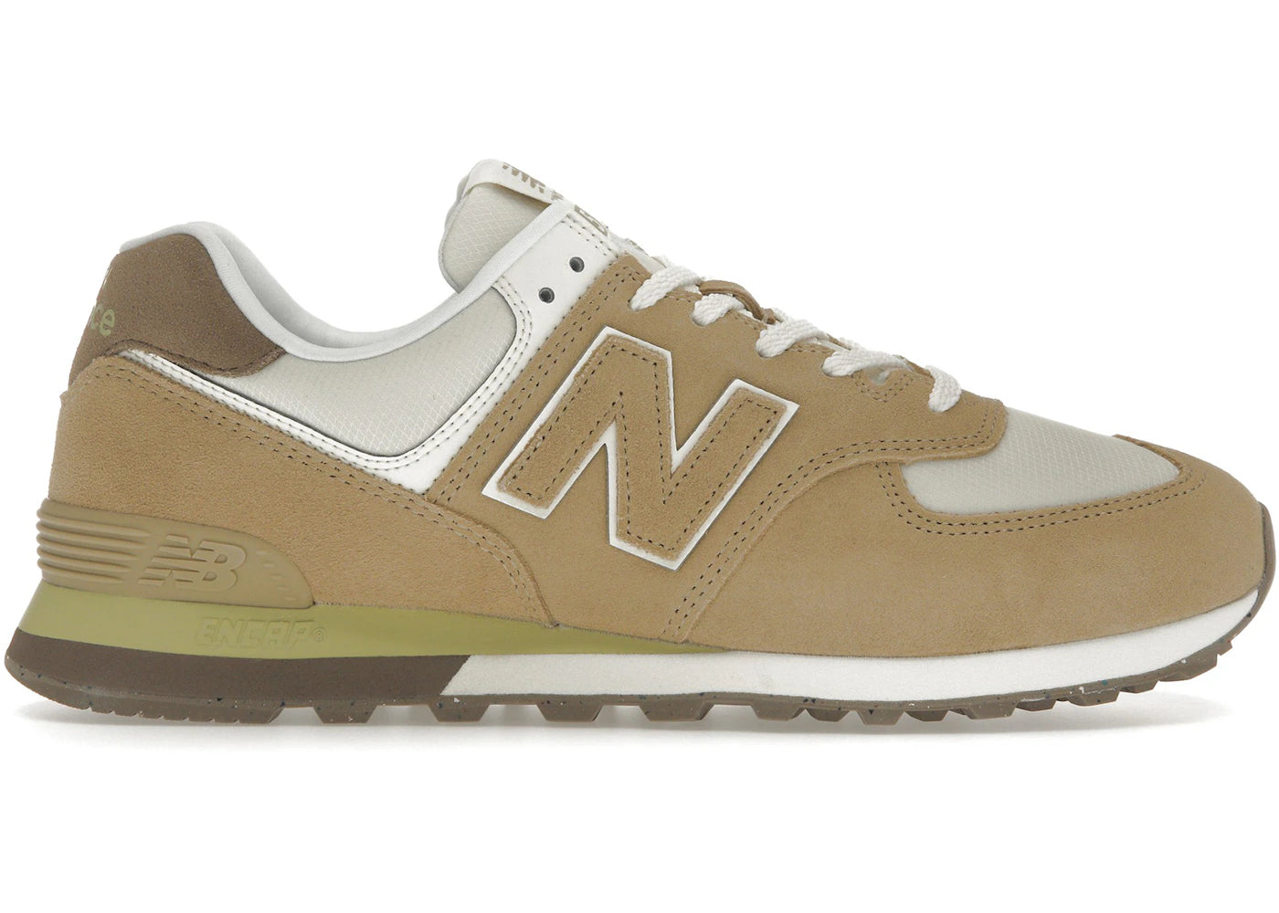 New Balance 574 Bone White