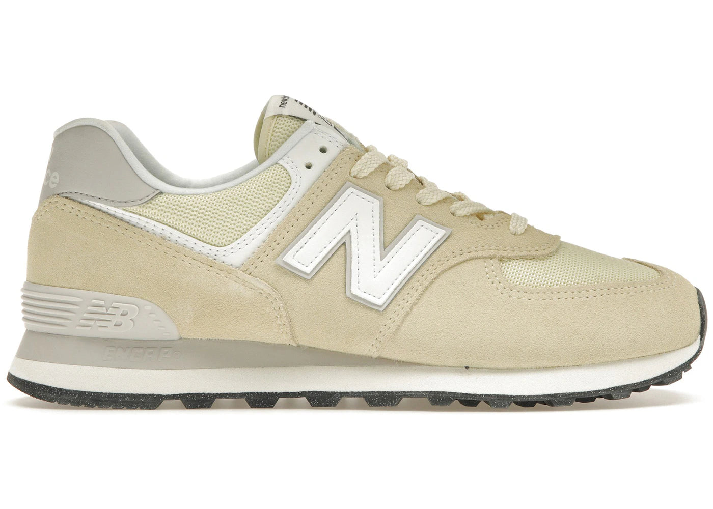 New Balance 574 Canary Yellow White