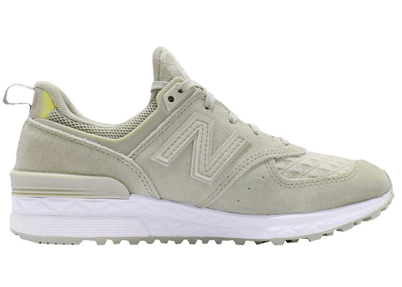 New Balance 574 Green White (Women'S)