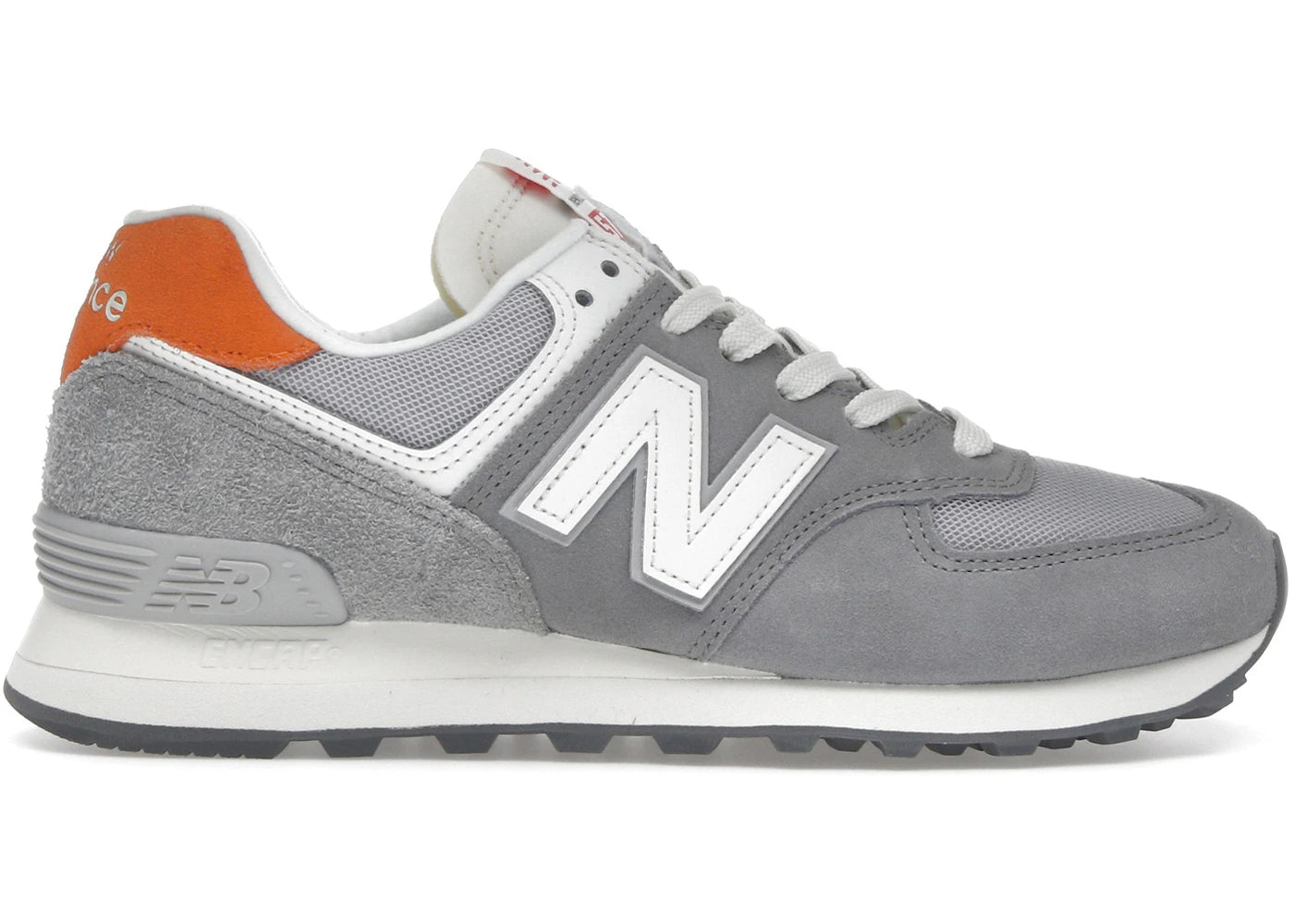 New Balance 574 Grey Orange (Women'S)