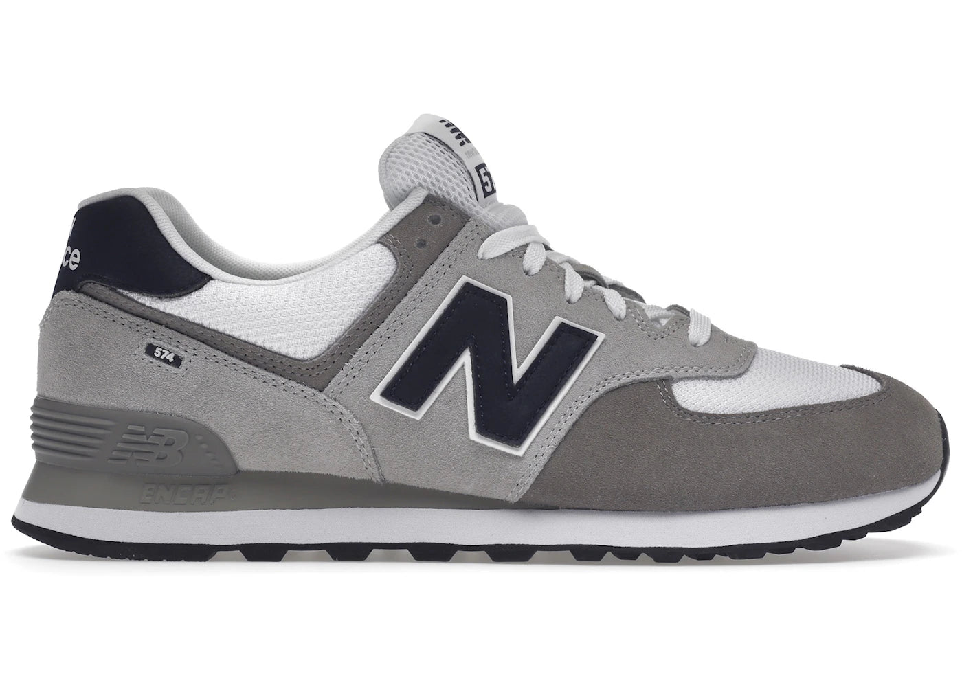 New Balance 574 Grey White Navy
