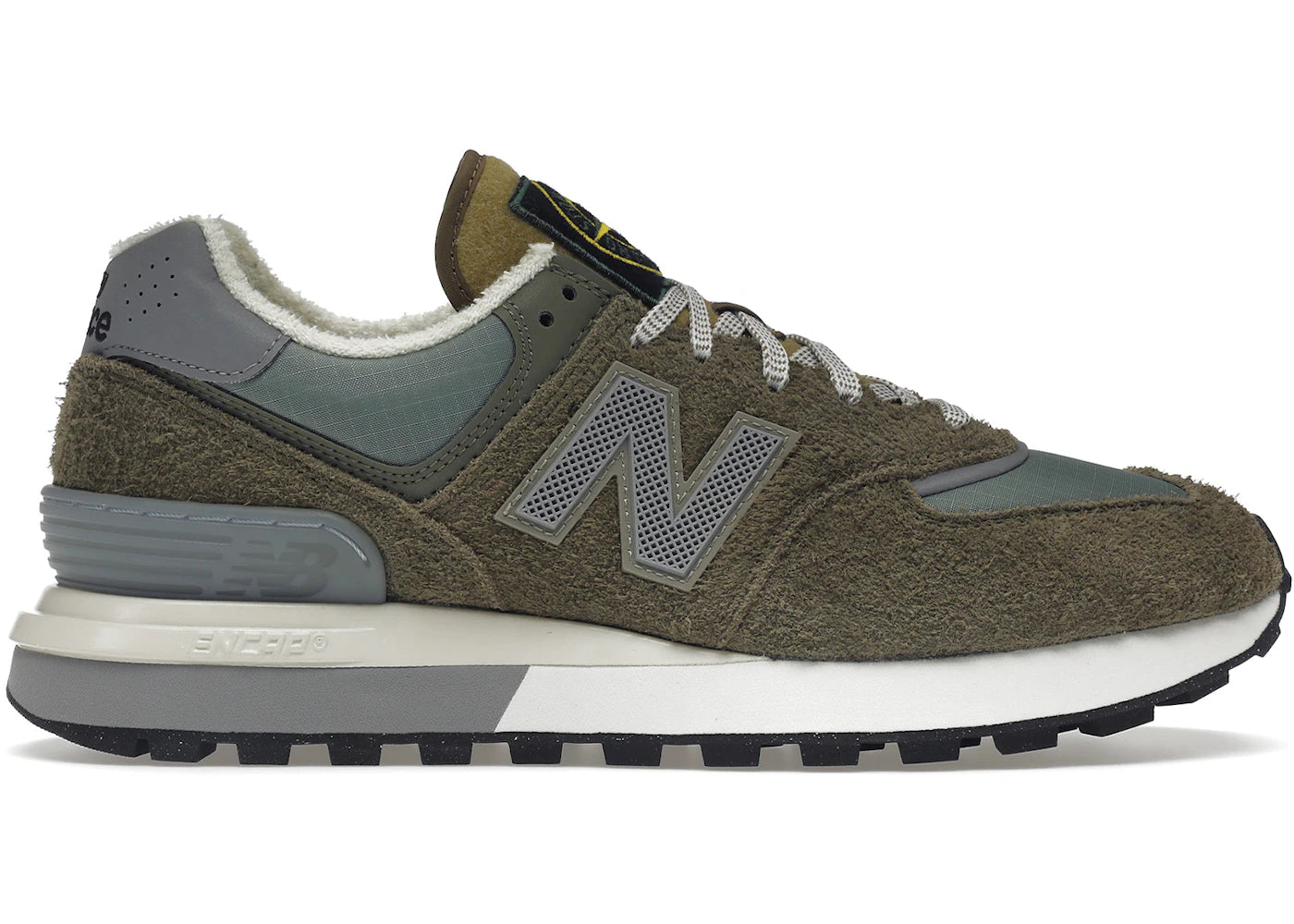 new balance 574 legacy stone island