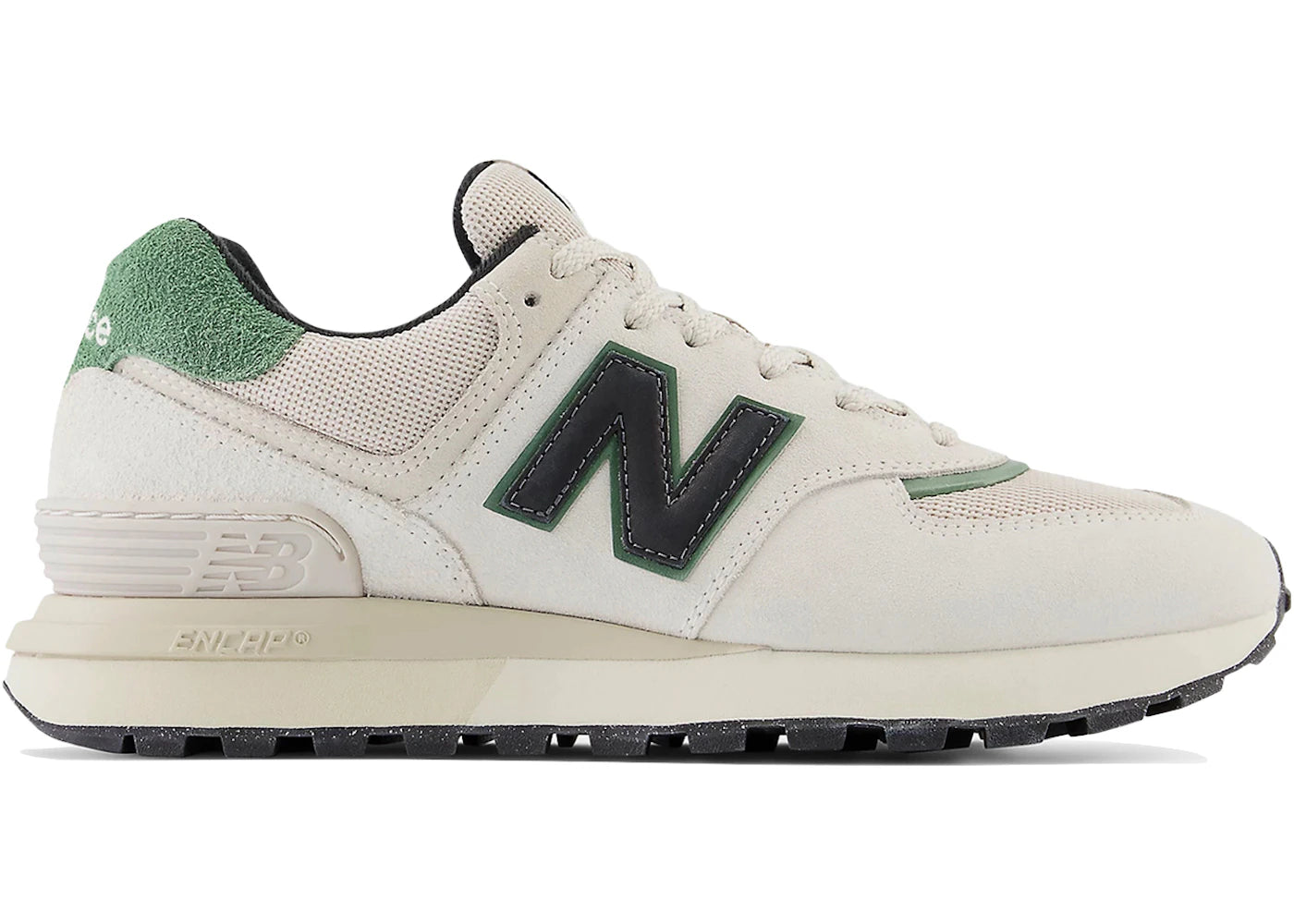 New Balance 574 Legacy White Black Green