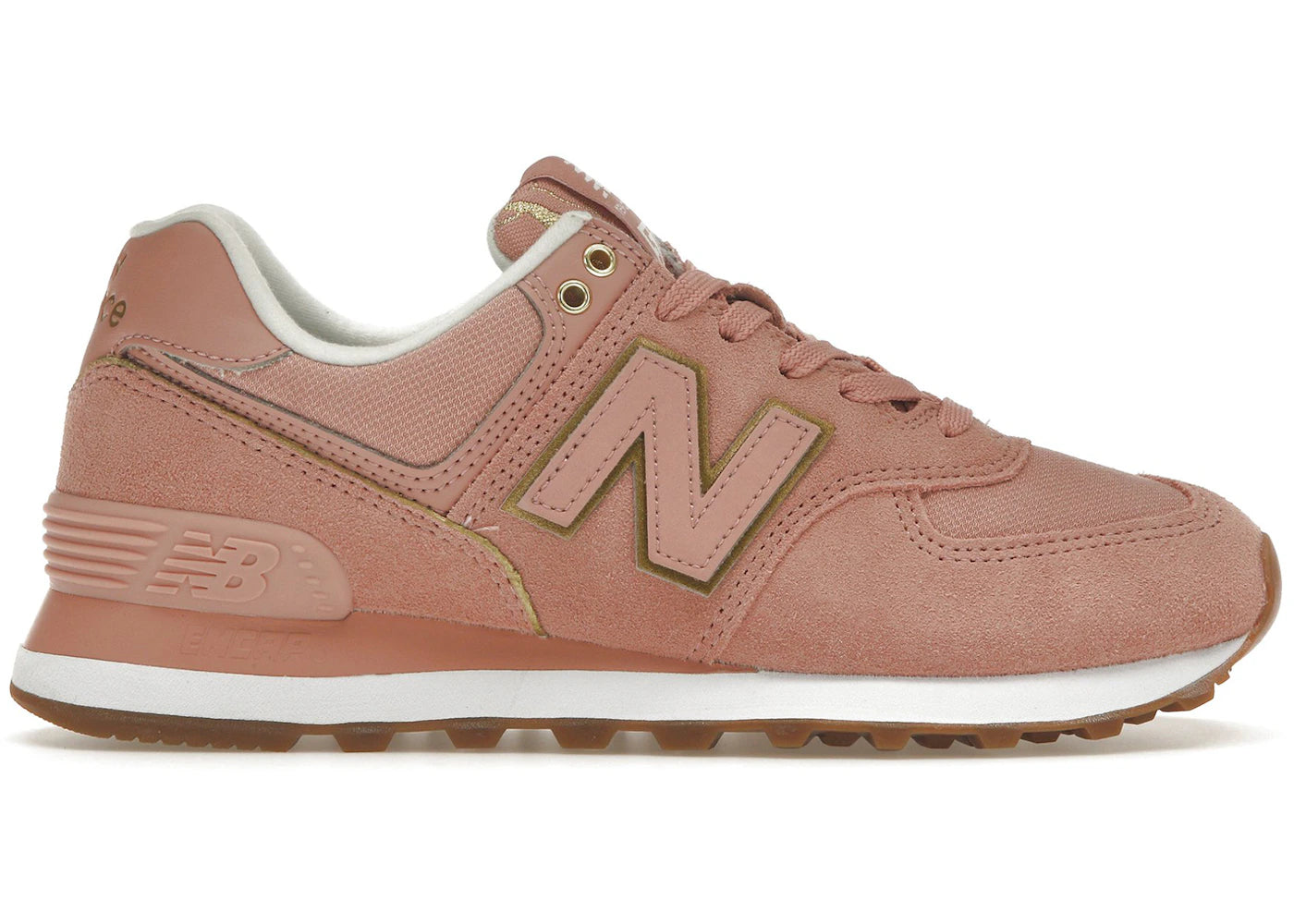 New Balance 574 Pink Gold (Women'S)