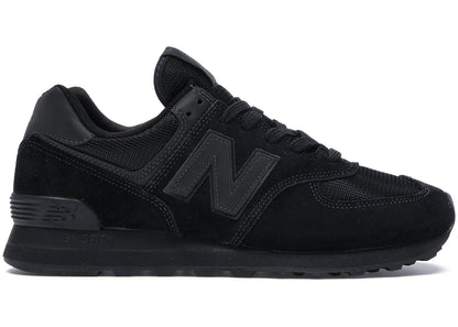 New Balance 574 Triple Black