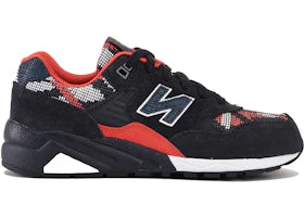 New Balance 580 Plastic Weave Navy Red Womens