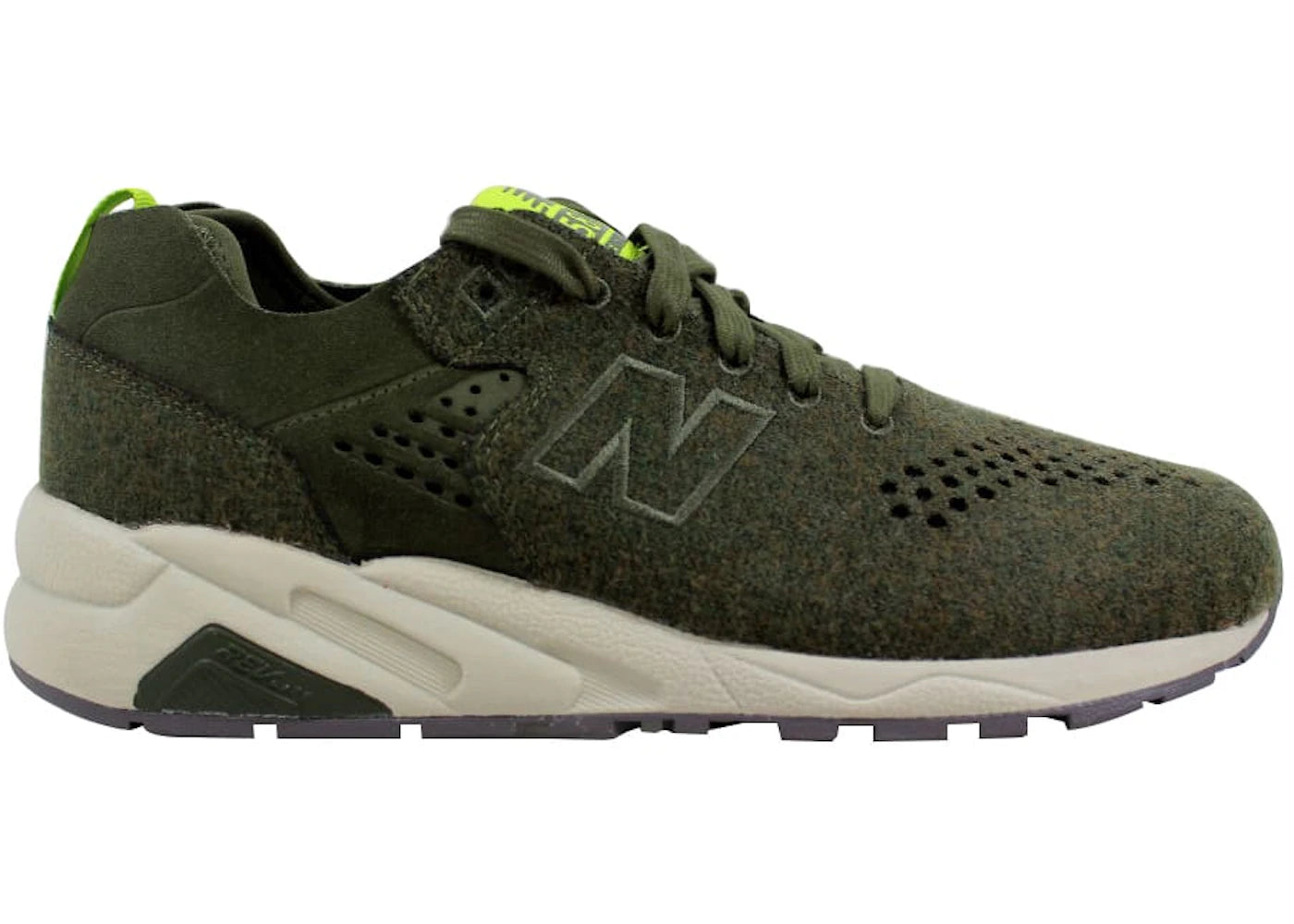 New Balance 580 Re-Engineered Wool Olive Green