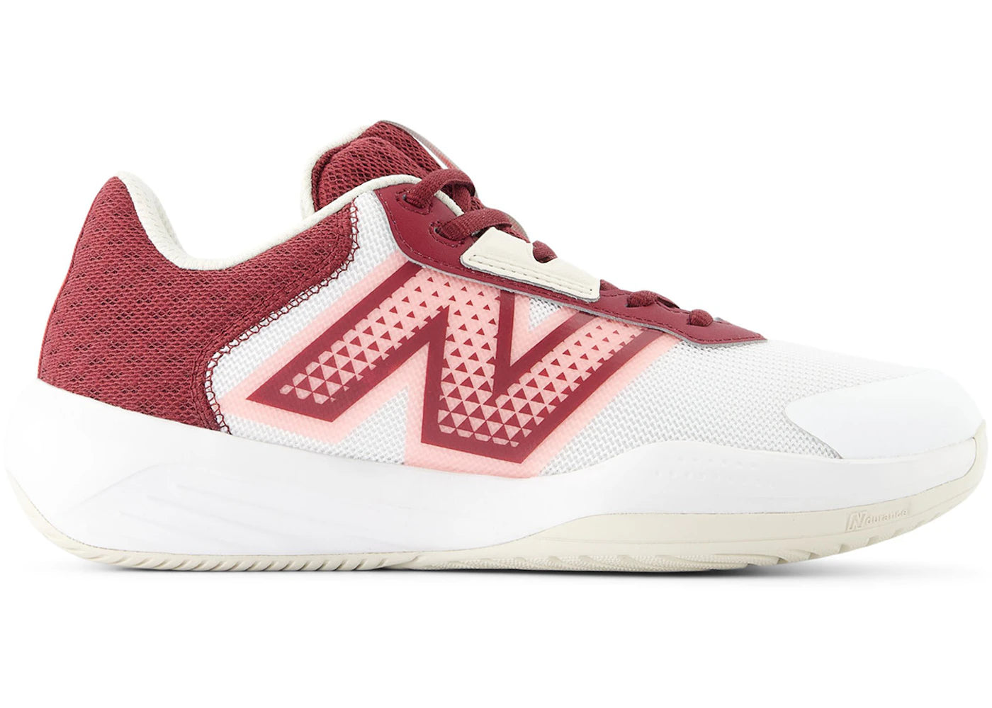 New Balance 696V6 White Monarch Burgundy (Women'S)