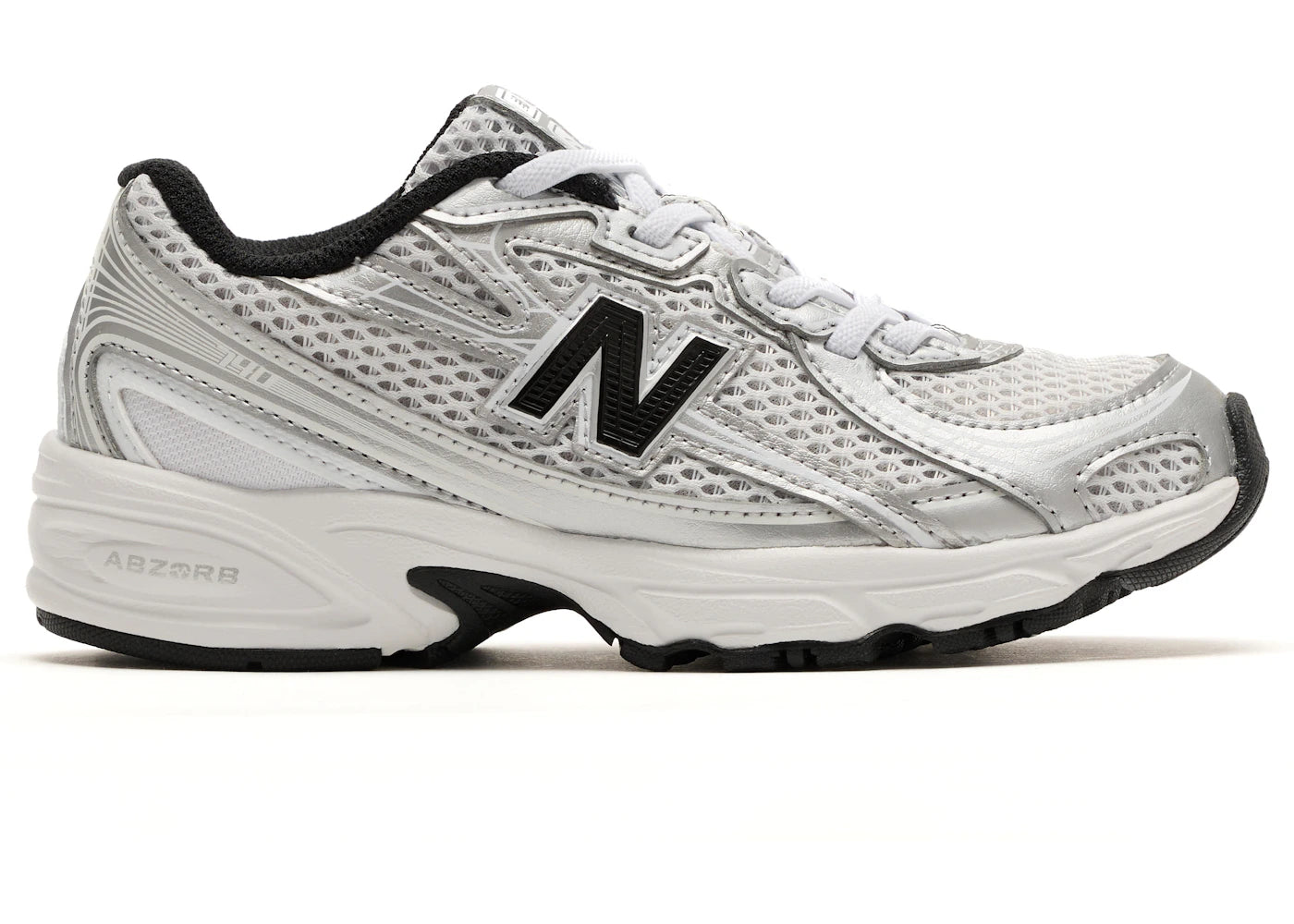 New Balance 740 Bungee Lace Grey Black (Ps)