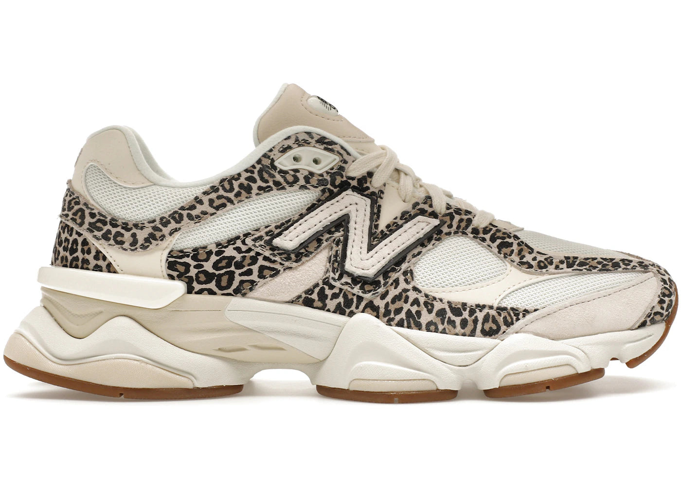 new balance 9060 asos exclusive beige brown leopard print