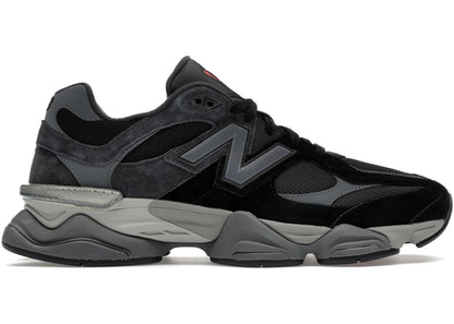 New Balance 9060 Black Castlerock Grey sneaker side profile