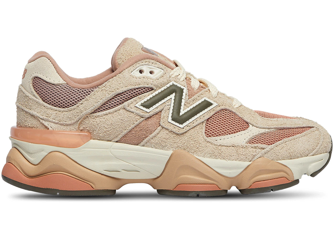 new balance 9060 flat taupe light sparrow (foot locker exclusive) (gs)