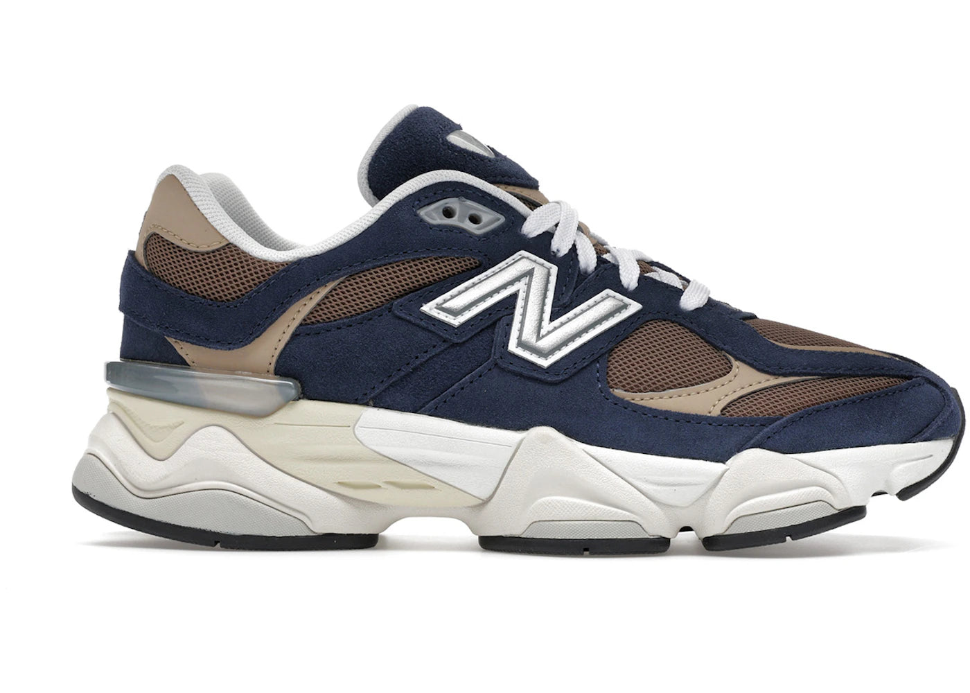 New Balance 9060 Navy Mushroom (Gs)