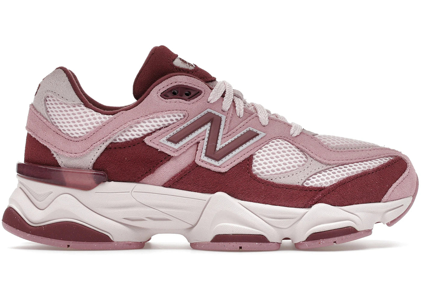 New Balance 9060 Pink Granite Washed Burgundy (Gs)