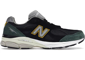 New Balance 990v3 Miusa Black Green Yellow