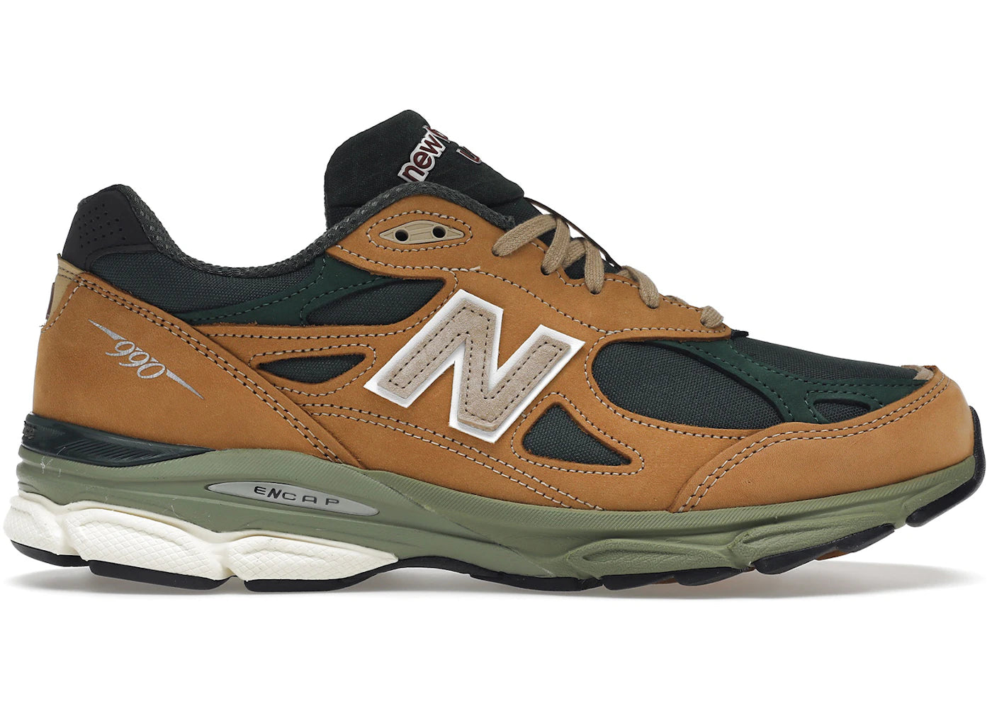New Balance 990V3 Miusa Tan Green