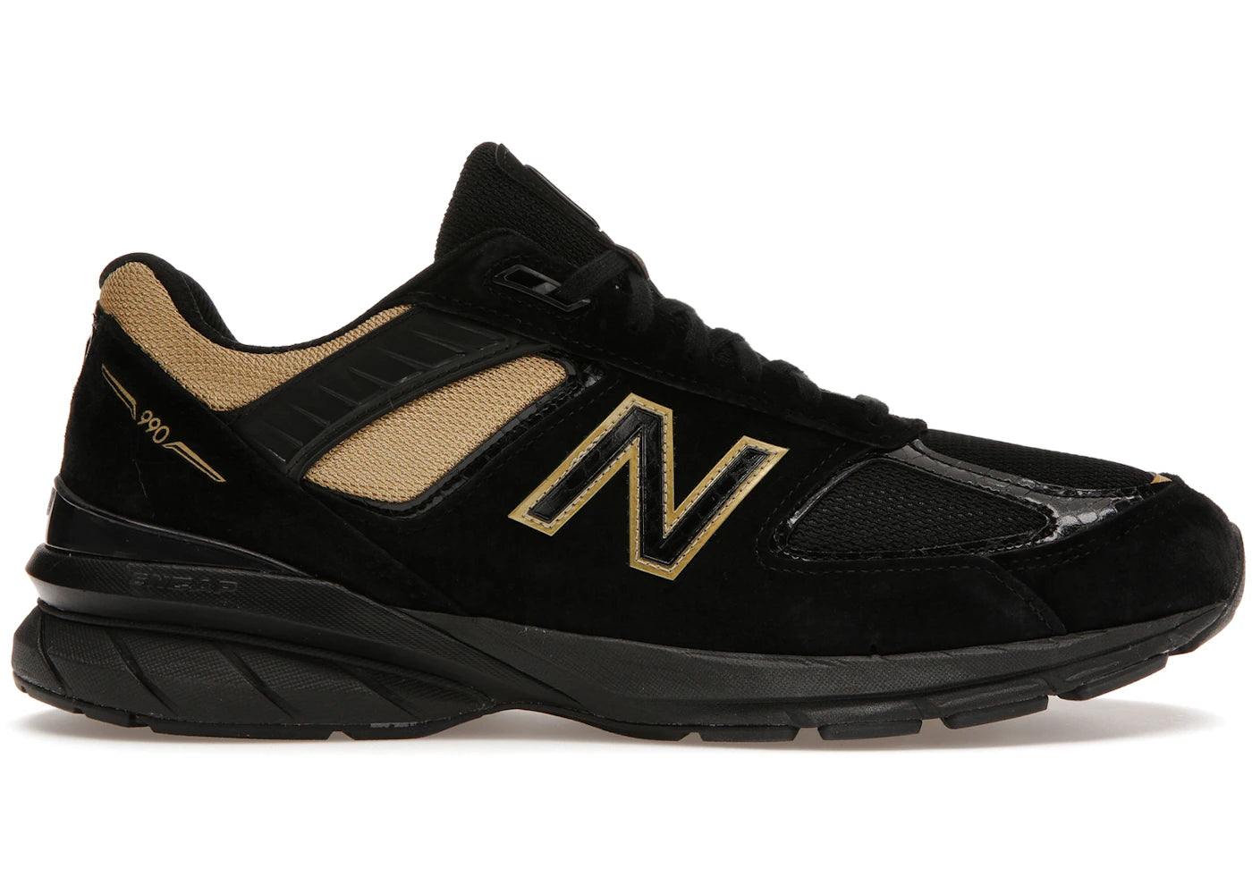 New Balance 990V5 Black Gold