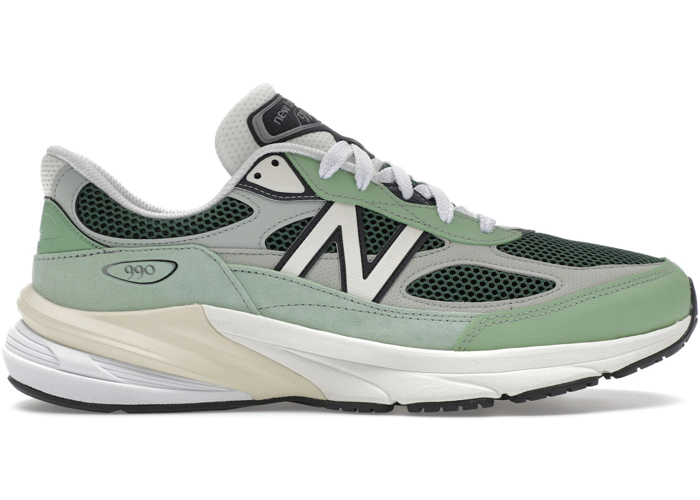 new balance 990v6 miusa avocado natural mint